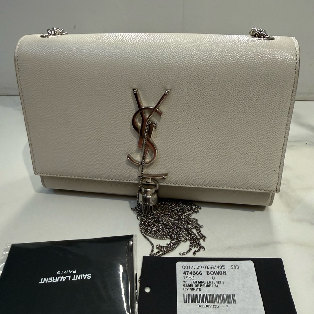 Saint Laurent Beige Crossbody Bag